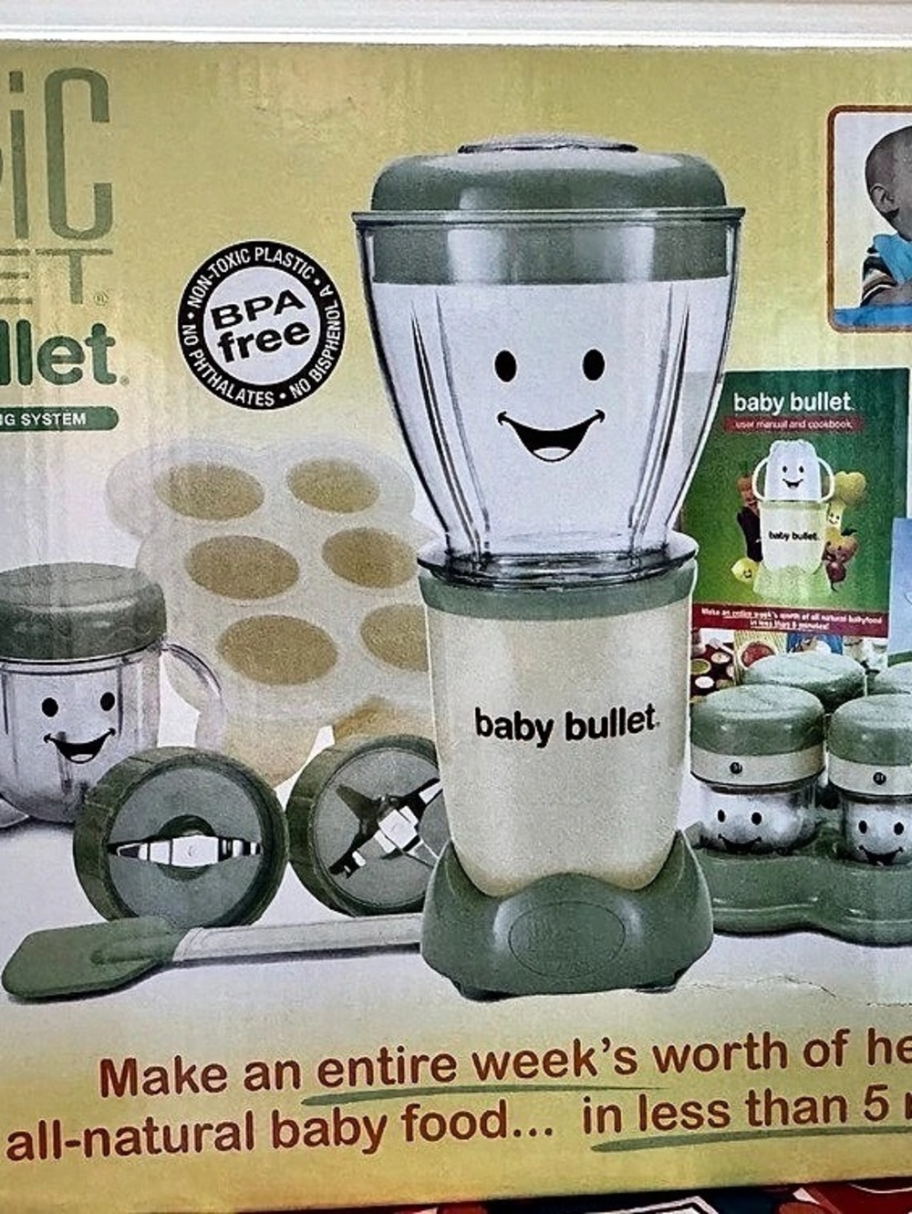 Magic Bullet baby bullet 20-Piece Baby Food Blender Set